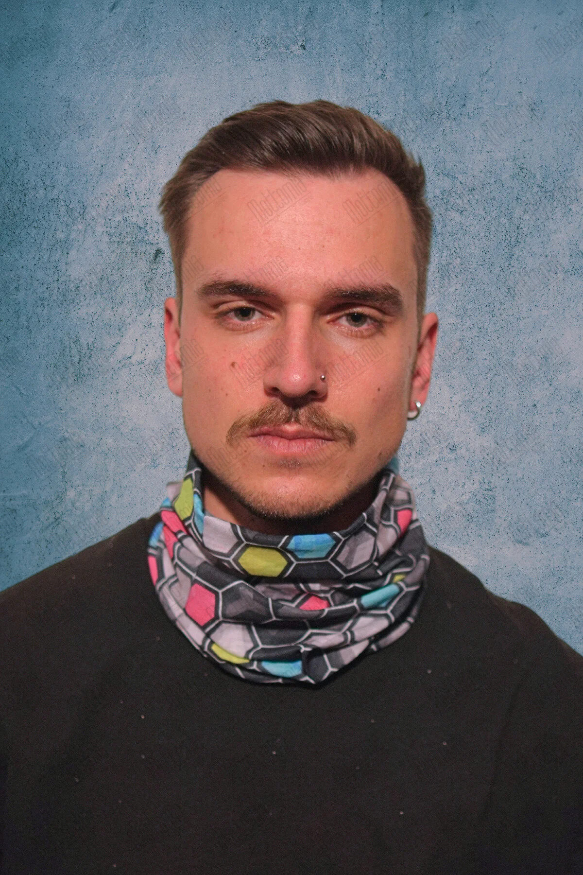 Buff - Altıgen Desen Baskılı Buff - 4 Mevsim Buff - Görsel 9