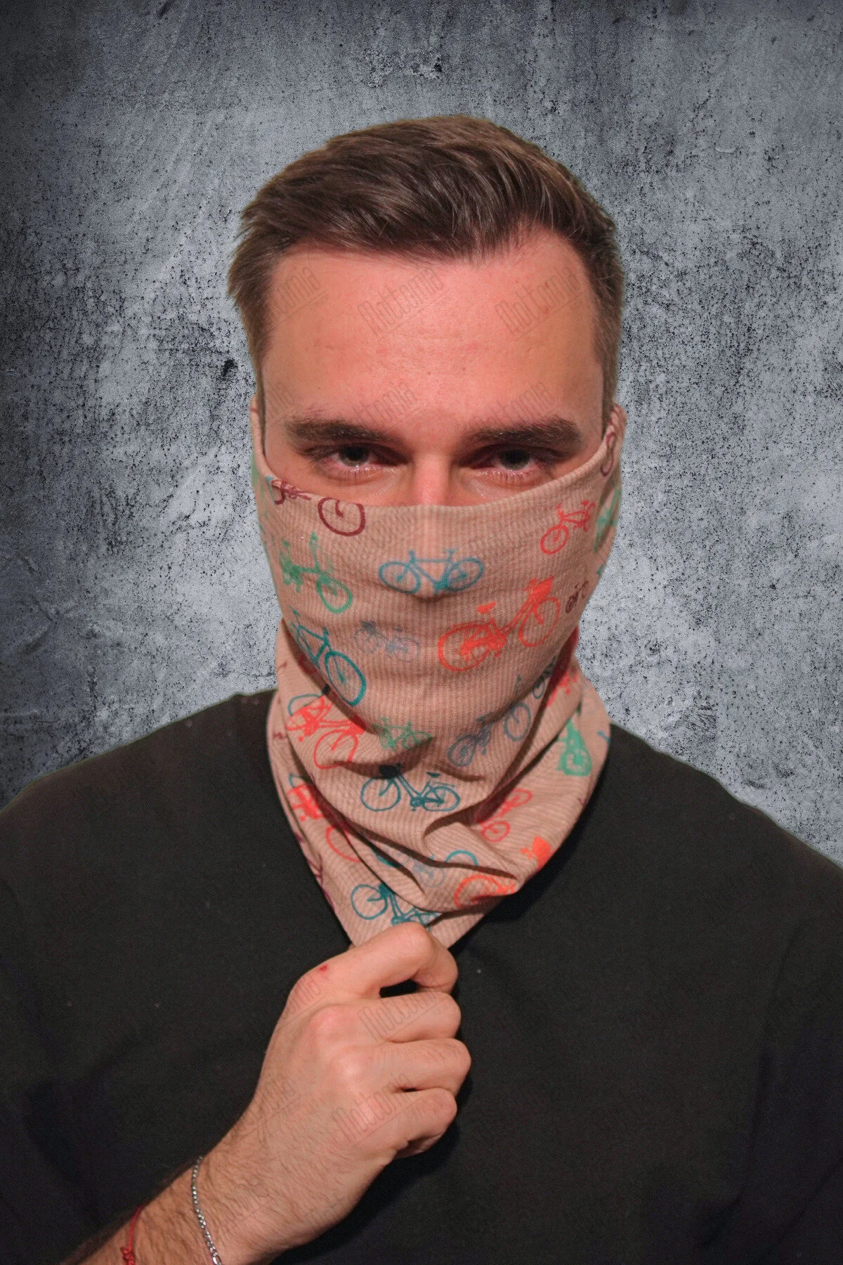 Buff - Bisiklet Desen Baskılı Buff - 4 Mevsim Buff - Görsel 4