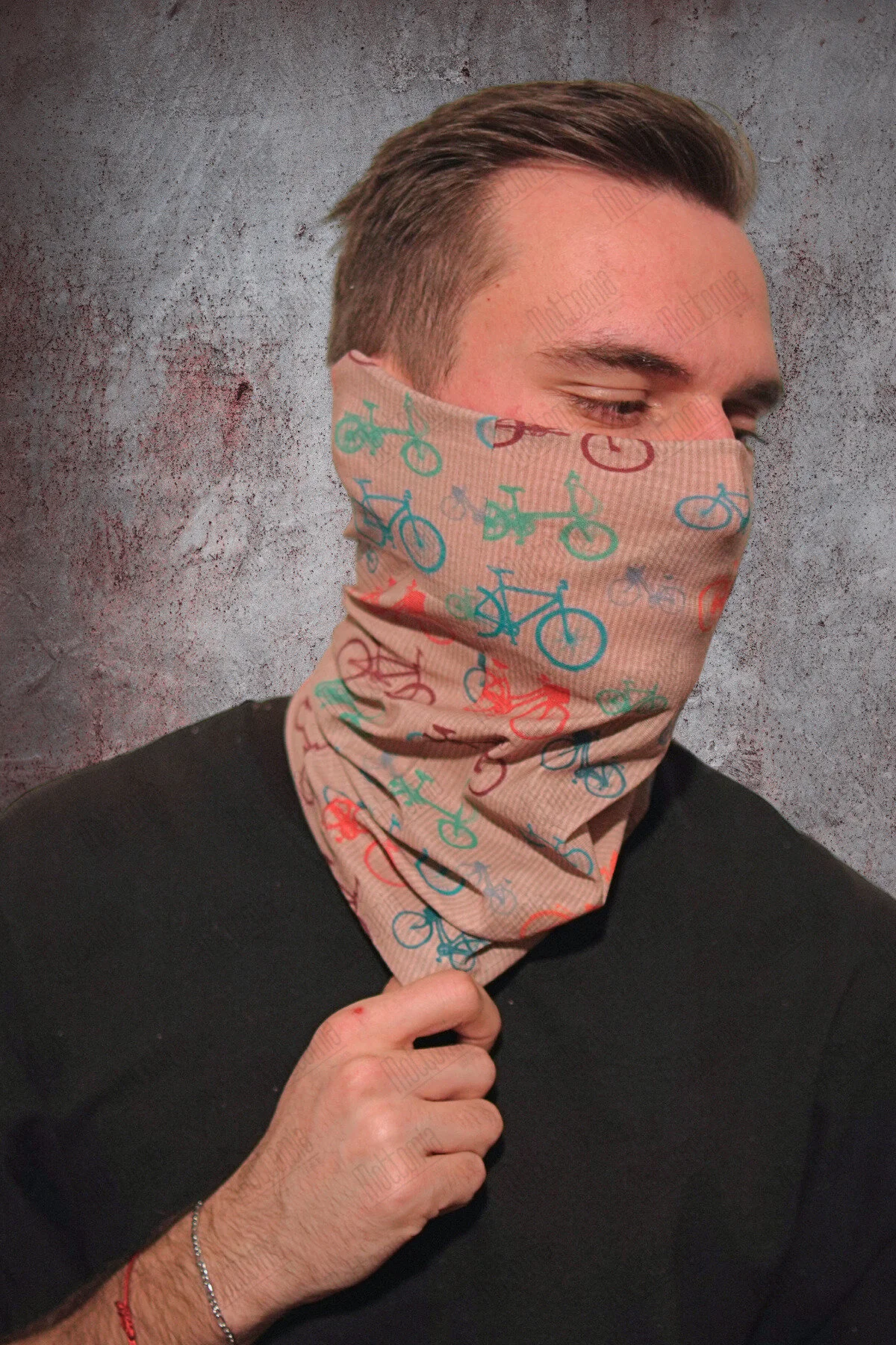 Buff - Bisiklet Desen Baskılı Buff - 4 Mevsim Buff - Görsel 3