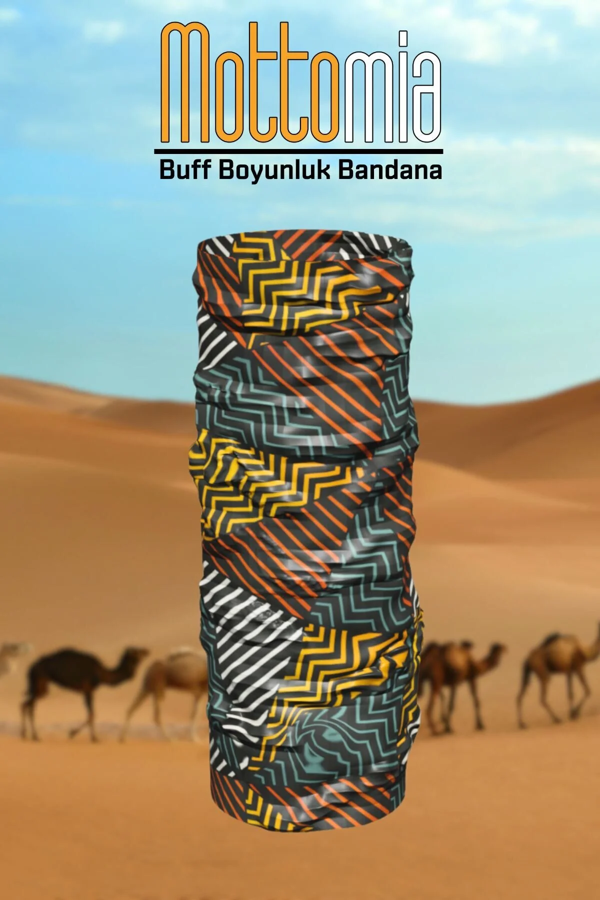 Buff - Etnik Desen Baskılı Buff - 4 Mevsim Buff - Görsel 8