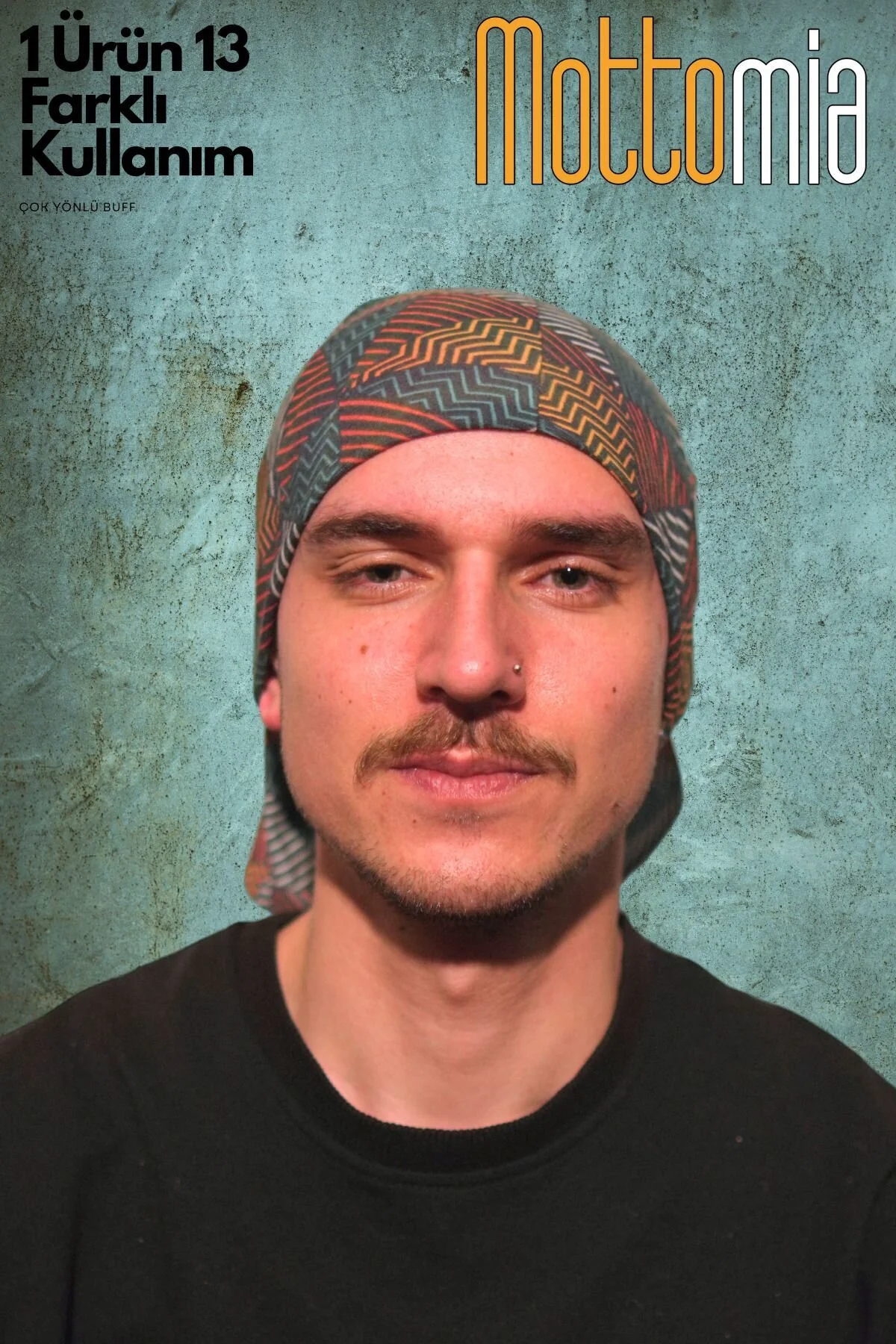 Buff - Etnik Desen Baskılı Buff - 4 Mevsim Buff - Görsel 6