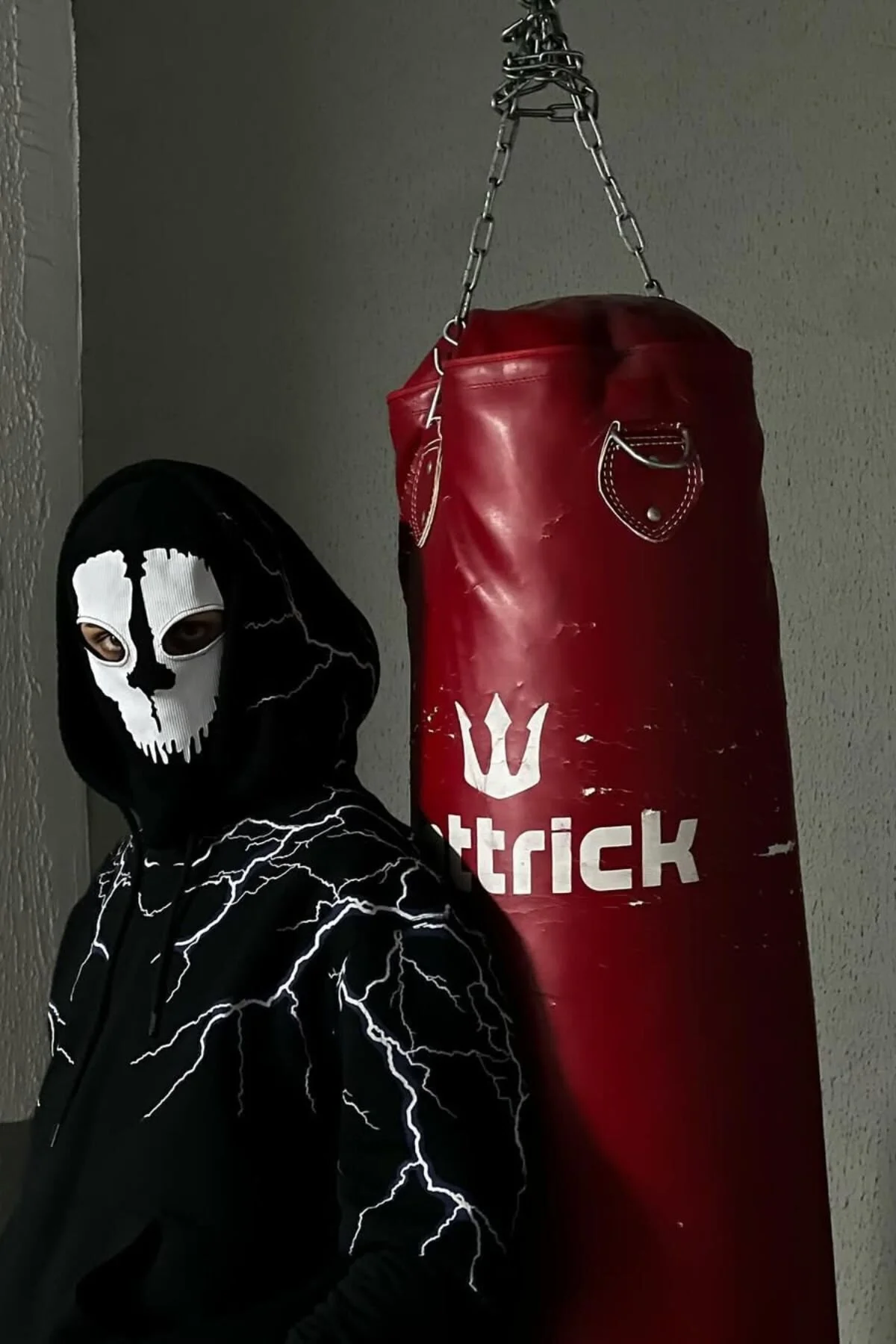 Ghost Maske - Call of Duty - Motorcu Maskesi (Siyah)