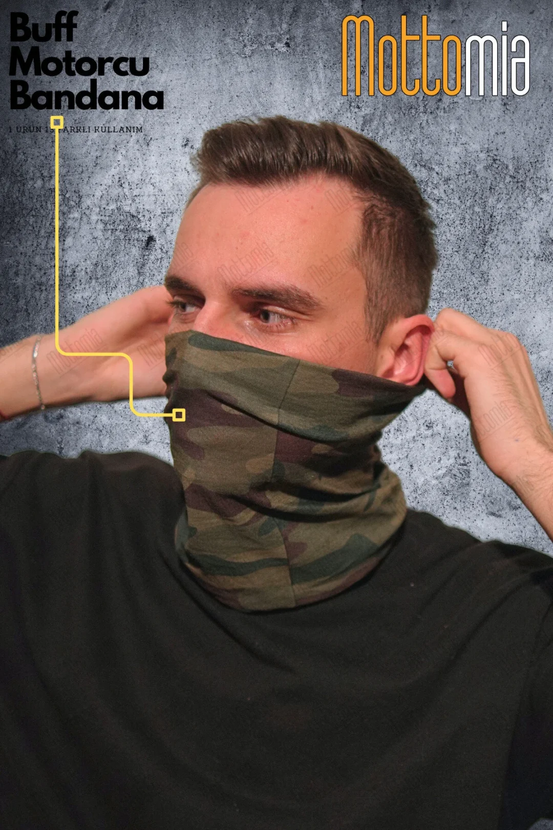 Buff - Kamuflaj Desen Baskılı Buff - 4 Mevsim Buff