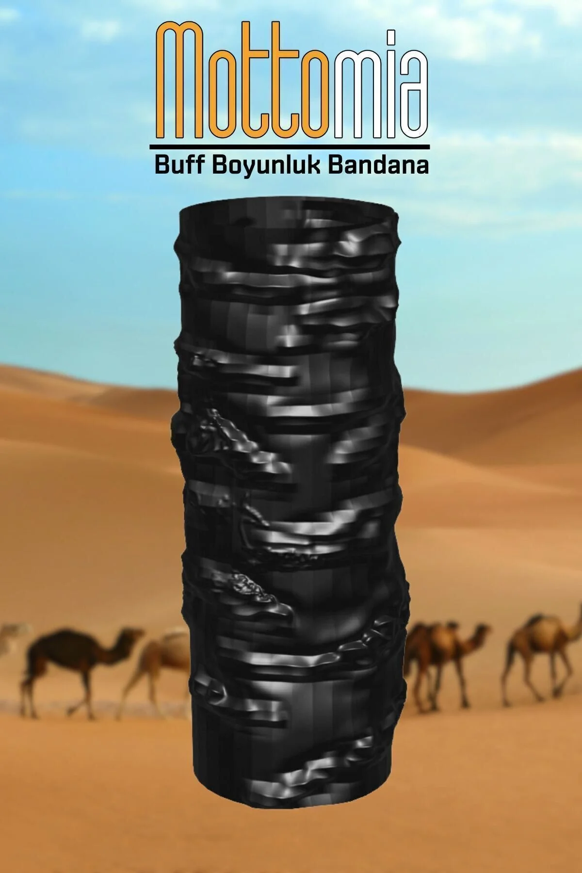 Buff - Kaliteli Buff - 4 Mevsim Buff (Siyah) - Görsel 5