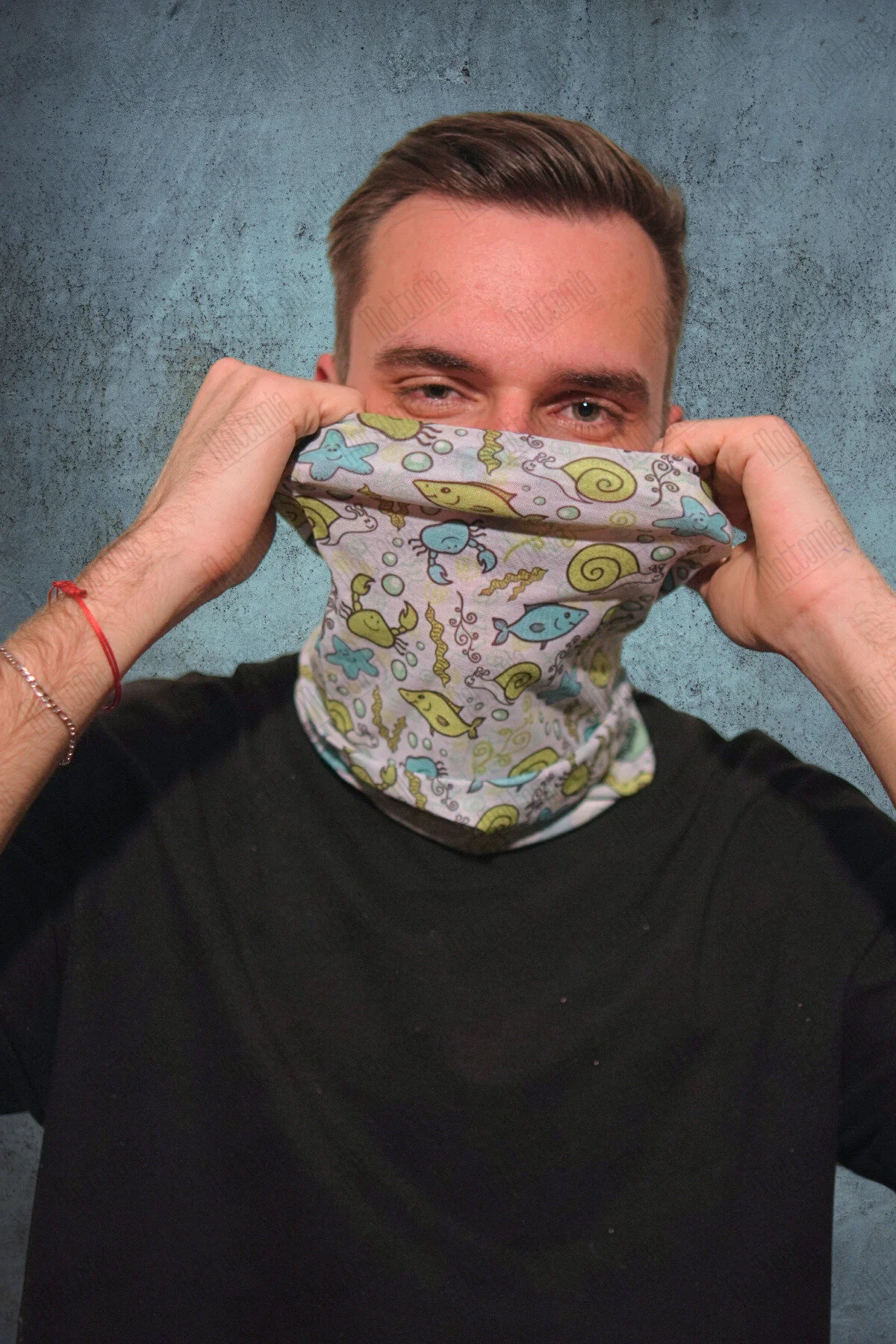 Buff - Balık Desen Baskılı Buff - 4 Mevsim Buff - Görsel 8